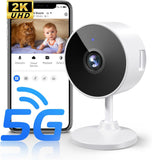 Load image into Gallery viewer, 2K Indoor Security Camera for Home Security, AI Voice Change for 2-Way Talk, Motion Detection, Night Vision
