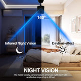 Load image into Gallery viewer, 4G Surveillance Camera, Security Camera, 2K HD Indoor/Outdoor Security Camera, HD Night Vision, AI Motion Detection