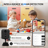 Load image into Gallery viewer, 4G Surveillance Camera, Security Camera, 2K HD Indoor/Outdoor Security Camera, HD Night Vision, AI Motion Detection